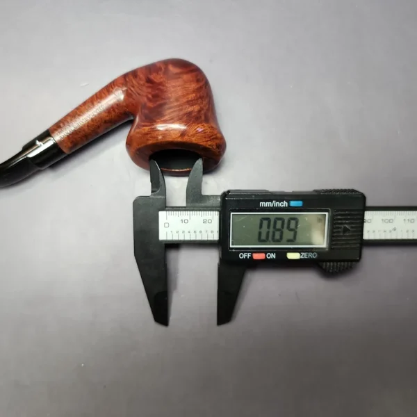 Charatan's Make Belvedere 483DC Smooth "Cavalier" Estate Briar Pipe, English Estates - Image 10