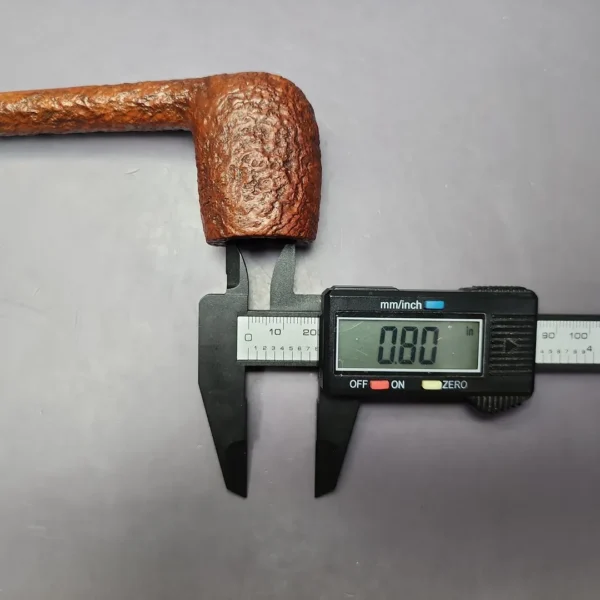 Charatan's Make 20104DC Sandblasted Lumberman Estate Briar Pipe, English Estates - Image 10