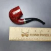 Merchant Service Smooth “Full Bent” Bent Billiard Artisan Briar Pipe, New - Image 10