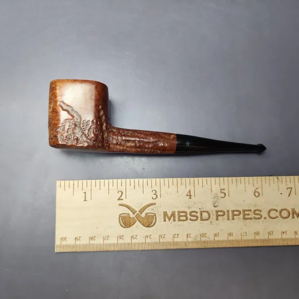 Roger's Rarity by Custombilt Rusticated Panel Estate Briar Pipe, American Estates - Image 10
