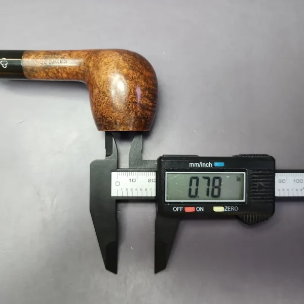 Kaywoodie Connoisseur Smooth Apple Estate Briar Pipe, American Estates - Image 10