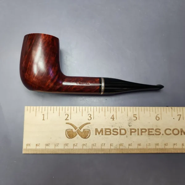 Thomas Cristiano Smooth Billiard Estate Briar Pipe, Unsmoked - Image 10