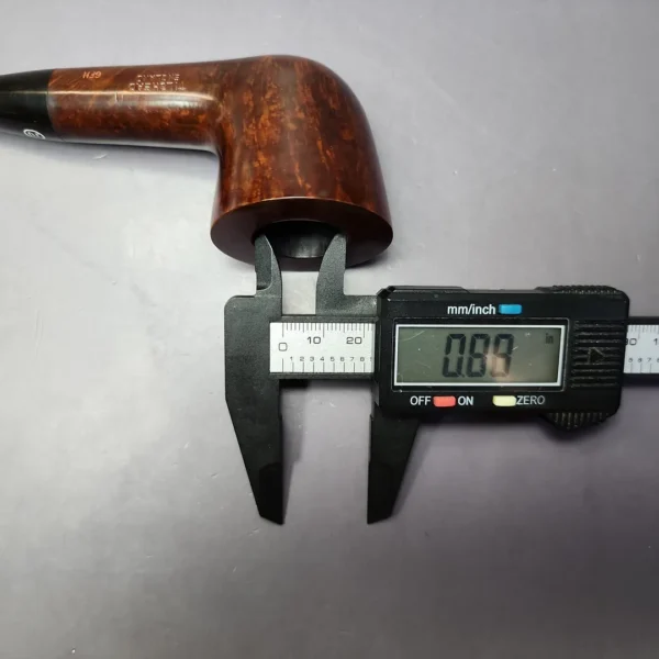 James Upshall Tilshead Group 6 Smooth Zulu Estate Briar Pipe, Unsmoked - Image 10