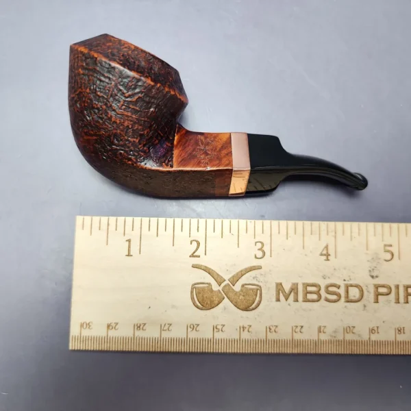 Morgan BlackJack 30 Sandblasted Bulldog Briar Pipe, New - Image 10