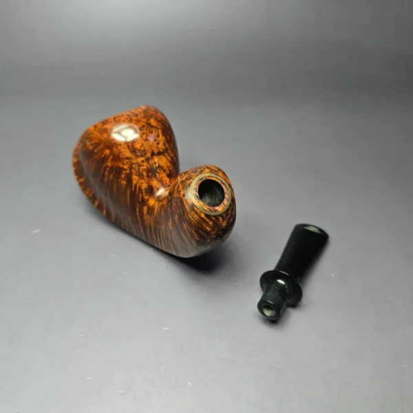 Geiger Contrast Draconian Belly Flop Estate Briar Pipe, Unsmoked - Image 10