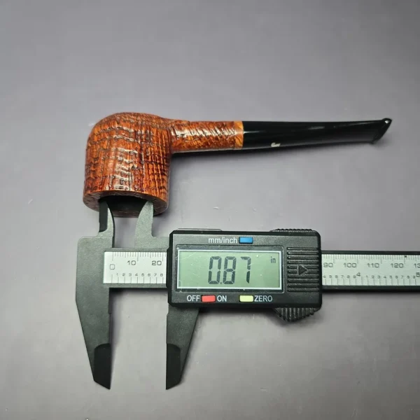 Ser Jacopo Jucunda S2 A Sandblasted Pot Estate Briar Pipe - Image 10