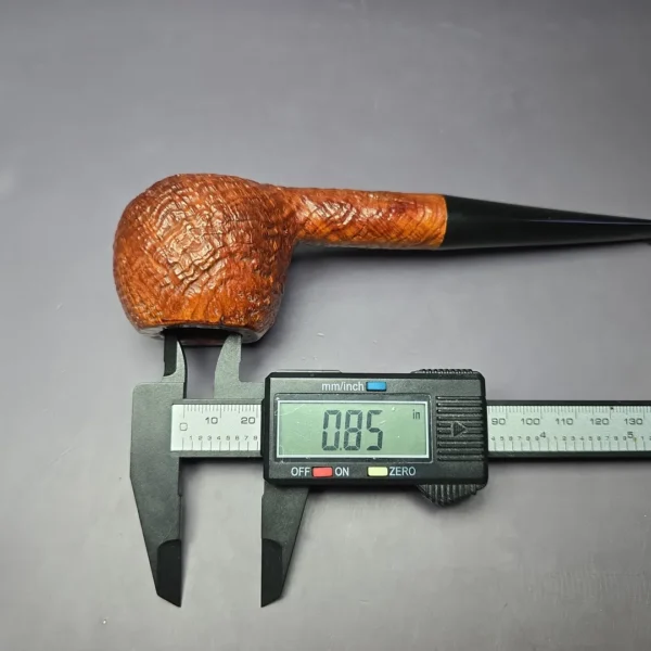John Eells 2001 CORPS Pipe of the Year Sandblasted Apple Estate Briar Pipe, American Estates - Image 10