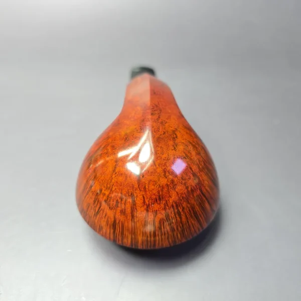 S. Bang (Per Hansen) XL Smooth Squat Bulldog Estate Briar Pipe, Unsmoked - Image 10