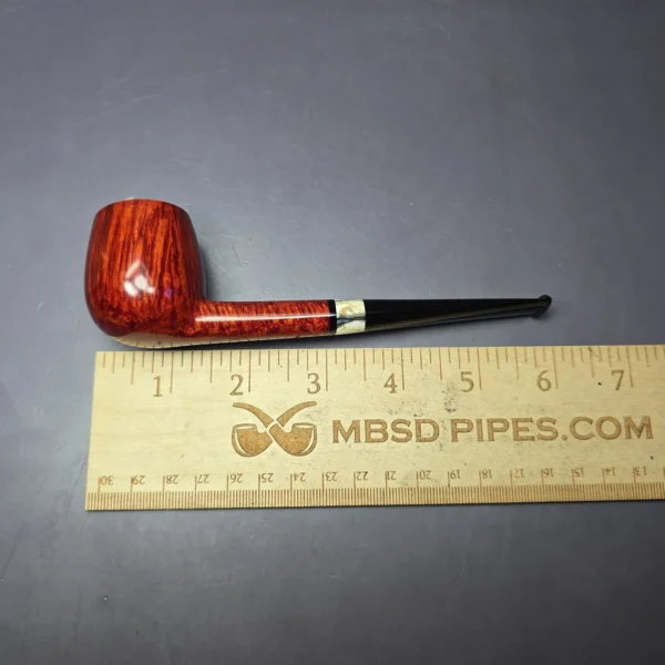 Tom Eltang Smooth Billiard w/ Mammoth Estate Briar Pipe, Unsmoked - Image 10