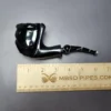 Nording Black Smooth Freehand Estate Briar Pipe, Unsmoked - Image 10