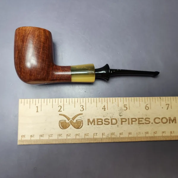 Savinelli Nonpareil 9111 Smooth Billiard Estate Briar Pipe, Italian Estates - Image 10