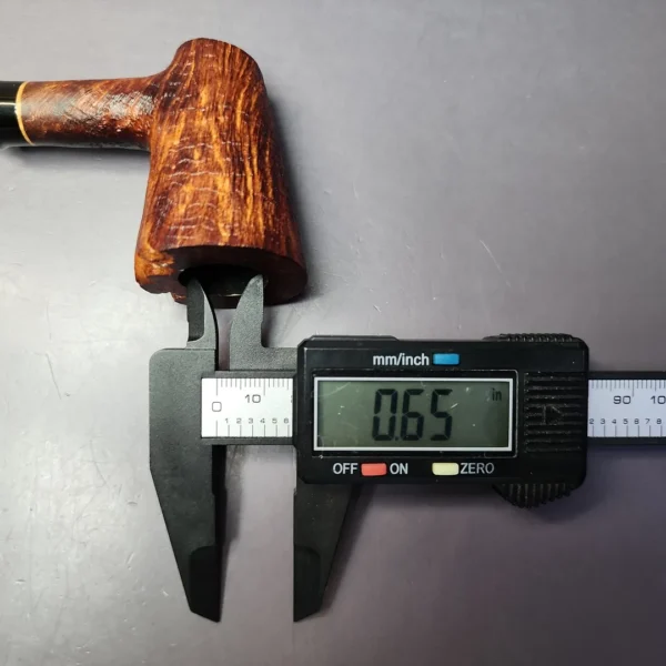 Sean Reum Contrast Sandblasted Dublin Briar Pipe, New - Image 10