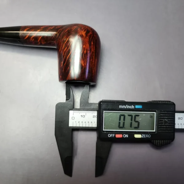 Bruno Nuttens Grade A Smooth Billiard Estate Briar Pipe, Unsmoked - Image 10