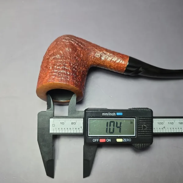 Savinelli Autograph 5 Sandblasted Freehand Estate Briar Pipe, Italian Estates - Image 10