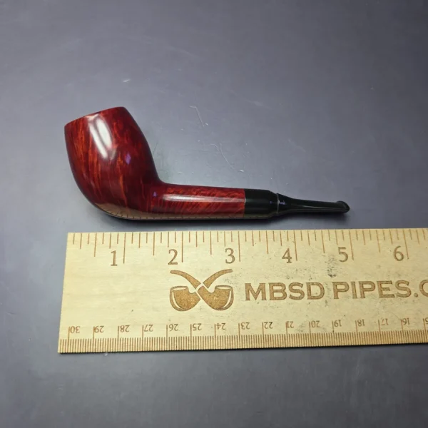 PapaBearPipes by Tim Beaumont Smooth Anse Handmade Briar Pipe, New - Image 10