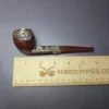 19th c. CPF Best Make Bulldog w/ Silver Antique Estate Briar Pipe, Unsmoked - Image 10