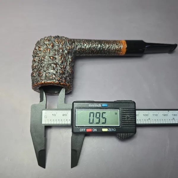 Savinelli Capri Root Briar 708 EX Rusticated Lovat Estate Briar Pipe, Italian Estates - Image 10