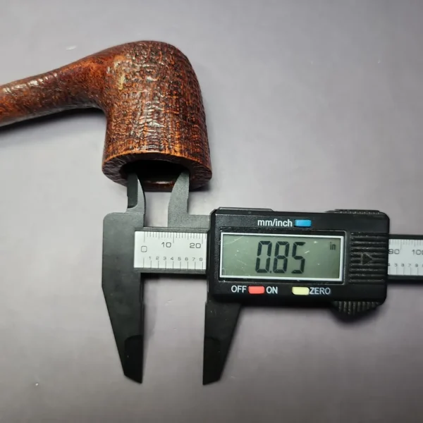 Savinelli Luisa Fiammata 413 KS Sandblasted Dublin Estate Briar Pipe, Italian Estates - Image 10