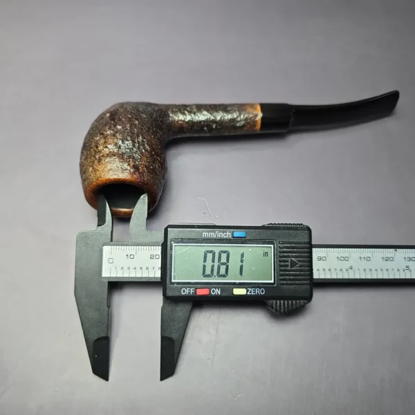 Jameson's Conquest 9563 Sandblasted Acorn Estate Briar Pipe, English Estates - Image 10