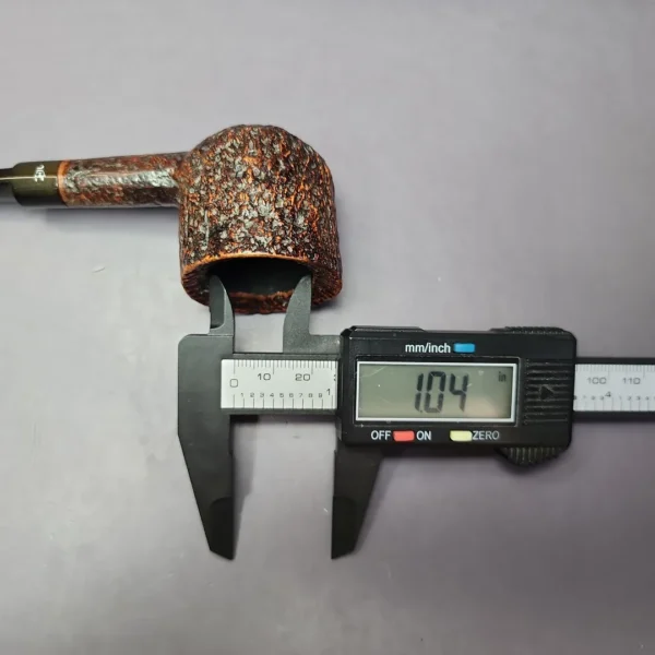 Commodore (by Charatan?) Sandblasted Pot Estate Briar Pipe, English Estates - Image 11