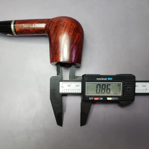 Thomas Cristiano Smooth Billiard Estate Briar Pipe, Unsmoked - Image 11