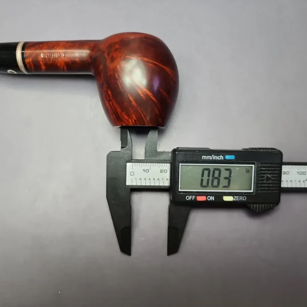 Thomas Cristiano Smooth Apple Estate Briar Pipe, Unsmoked - Image 11