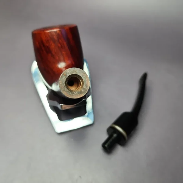 Thomas Cristiano Smooth Bent Billiard Estate Briar Pipe, Unsmoked - Image 11