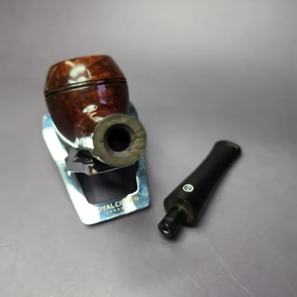James Upshall Tilshead Group 6 Smooth Rhodesian Estate Briar Pipe, Unsmoked - Image 11