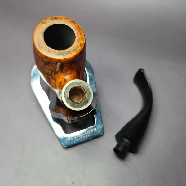 Merchant Service Smooth “Full Bent” Bent Billiard Artisan Briar Pipe, New - Image 11
