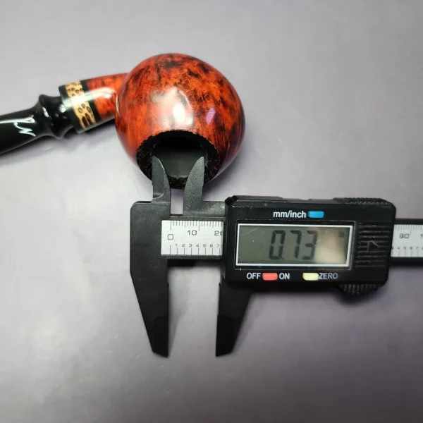 Nording Nosewarmer Smooth Apple Estate Briar Pipe, Unsmoked - Image 11