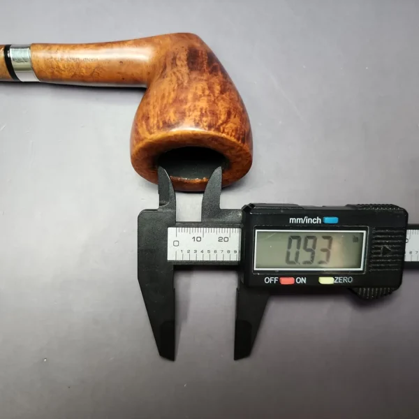Viprati 1 Clover Smooth Acorn w/ Silver Estate Briar Pipe, Italian Estates - Image 11