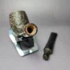 Old England (Sasieni) 55 Rusticated Billiard Estate Briar Pipe, English Estates - Image 11