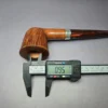 James Upshall Old England Magnum Dublin w/ Les Wood Silver Estate Briar Pipe, Unsmoked - Image 11