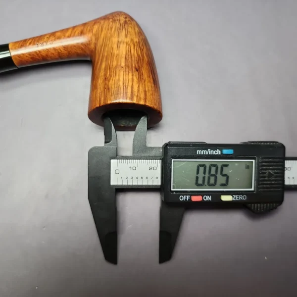 Bari Senior Straight Grain Smooth Pickaxe Estate Briar Pipe, Danish Estates - Image 11