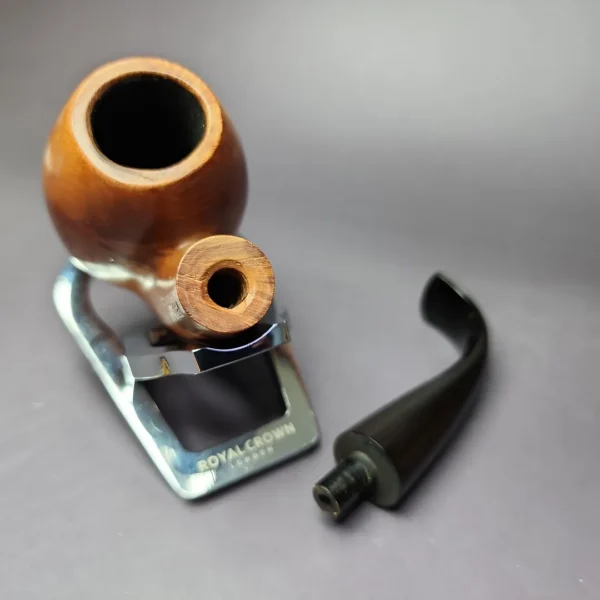 Ed Burak Connoisseur Smooth Oom Paul Estate Briar Pipe, American Estates - Image 11