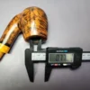 Nording A XL Smooth Bent Billiard Estate Briar Pipe, Unsmoked - Image 11