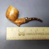 Mastro de Paja 3B Smooth Pot Sitter Estate Briar Pipe, Italian Estates - Image 11