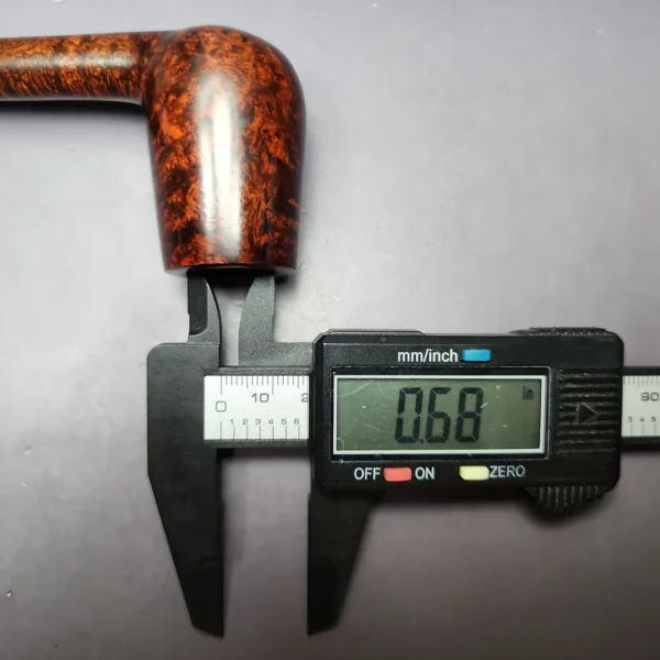 Bruno Nuttens AA Hand Made Pencil Shank Brandy Estate Briar Pipe, Unsmoked - Image 11