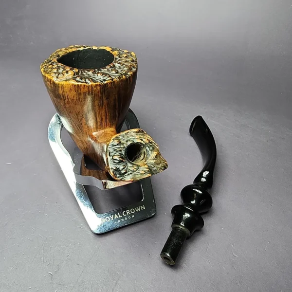 Ben Wade Golden Matt Smooth Freehand Estate Briar Pipe, Danish Estates - Image 11