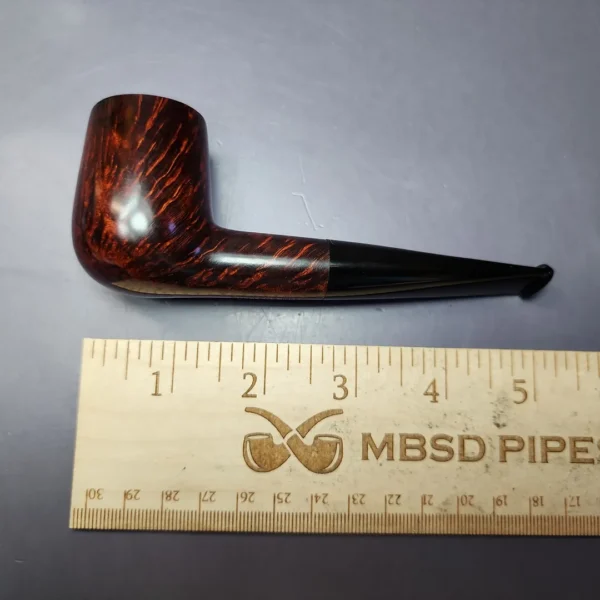 Bruno Nuttens Grade A Smooth Billiard Estate Briar Pipe, Unsmoked - Image 11