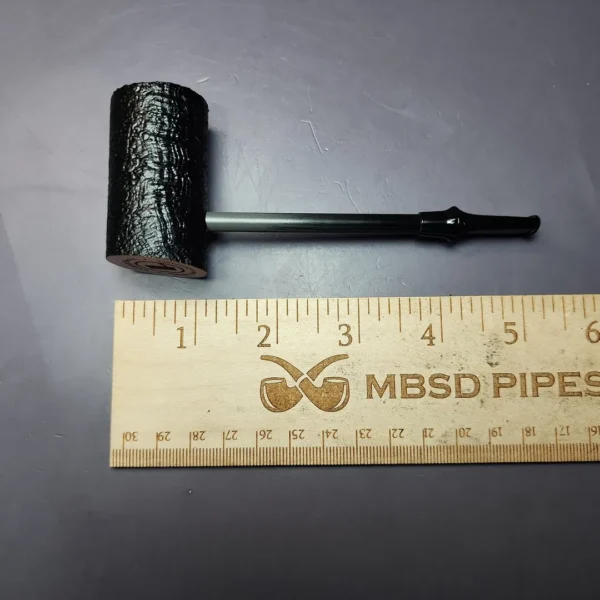 Eltang Basic by Tom Eltang Sandblasted Poker Estate Briar Pipe, Unsmoked - Image 11