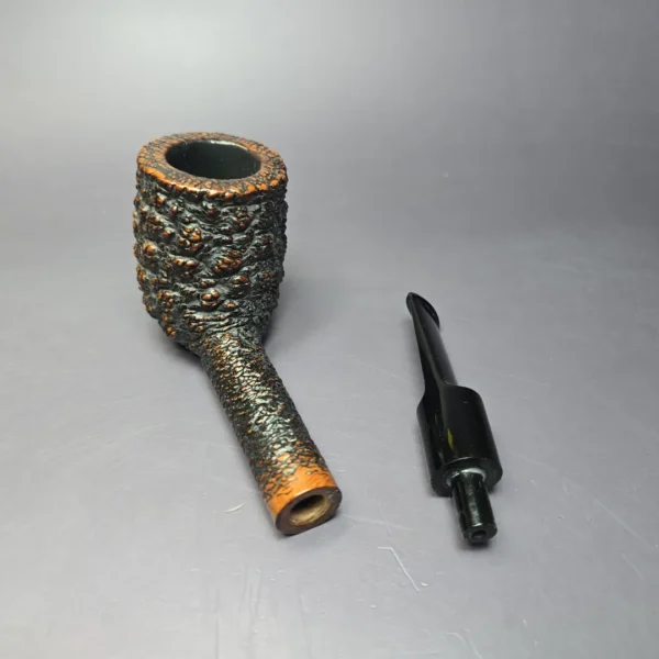 Savinelli Capri Root Briar 708 EX Rusticated Lovat Estate Briar Pipe, Italian Estates - Image 11