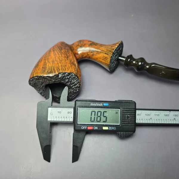 Ben Wade (Preben Holm) Golden Grain XL Smooth Freehand Estate Briar Pipe, Unsmoked - Image 11