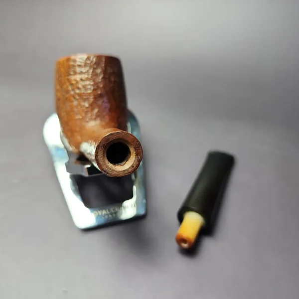 Dunhill 1972 Tanshell LBS Sandblasted Billiard Estate Briar Pipe, English Estates - Image 11