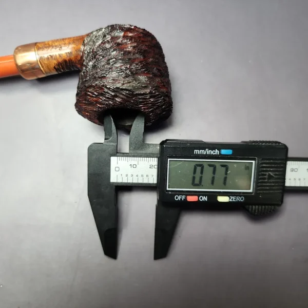 4th Generation (by Ascorti) 1897 Rusticated Dublin Estate Briar Pipe, Unsmoked - Image 11