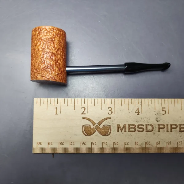 Nording Compass Rusticated Poker Estate Briar Pipe, Unsmoked - Image 11