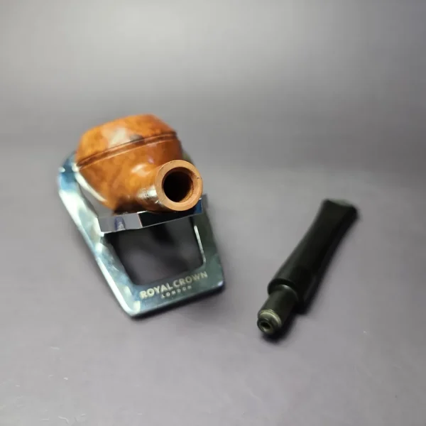Michel Smooth Squat Rhodesian Estate Briar Pipe, Unsmoked - Image 11