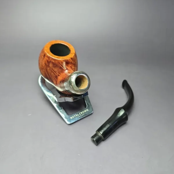 Peterson System Standard 302 Smooth Apple Estate Briar Pipe, Irish Estates - Image 11