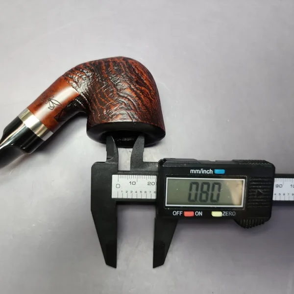 Morgan BlackJack 20 Sandblasted Dublin Briar Pipe, New - Image 11