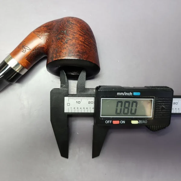 Morgan BlackJack 20 Sandblasted Dublin Briar Pipe, New - Image 11